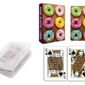 Paper Playing Cards with Plastic Case
