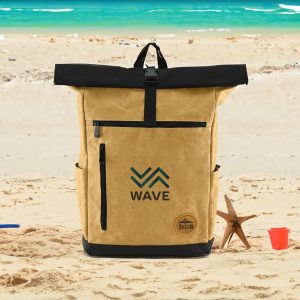 Seaside Kraft Paper Laptop Backpack