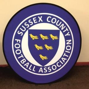 Round Pop Up Banner 1200mm Diameter