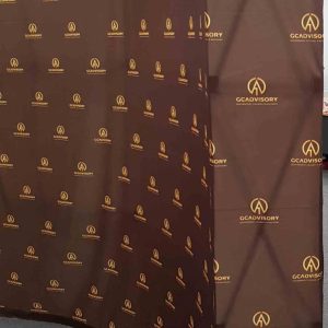 Media Wall2.25m x 2.25m - Curved - With Sidees