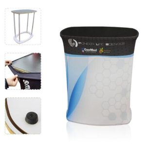 Stretch Fabric Promotion Table 800 x 500 x 1000mm