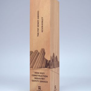 Australian Select Grade Blackbutt Bar Trophy