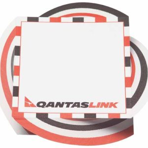 100x100mm Twist Note - 3 Colour Print - 300 Leaf (Full Twist)