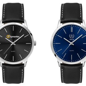 Mens Dress Watch, Leather Strap