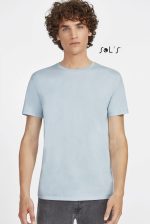 T shirt Men's round neck Jersey 100% semi combed ring spun cotton MARTIN
