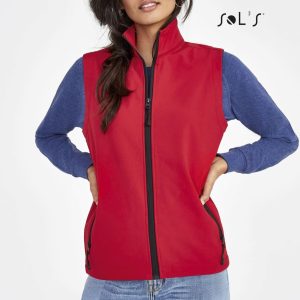 Vest women's softshell RACE