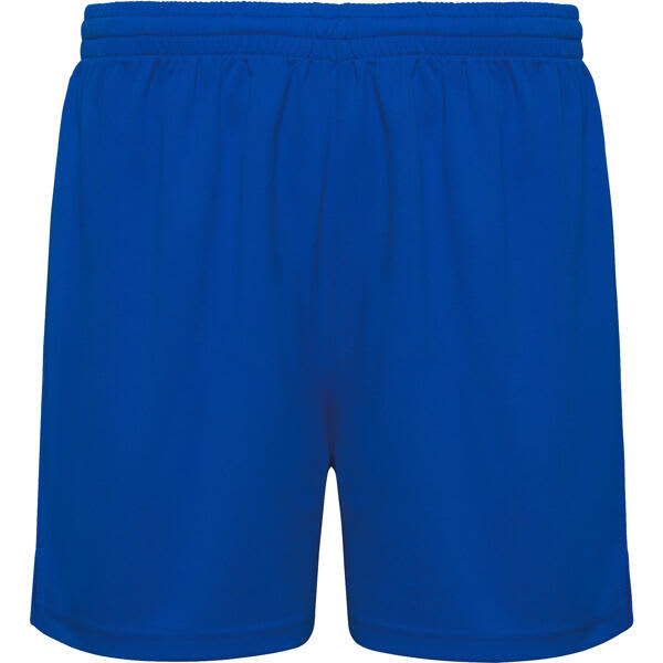 Bright blue sports shorts featuring an elastic waistband and a simple design. Includes a logo on the waistband. Player Sport Shorts (Youth) - Image 1