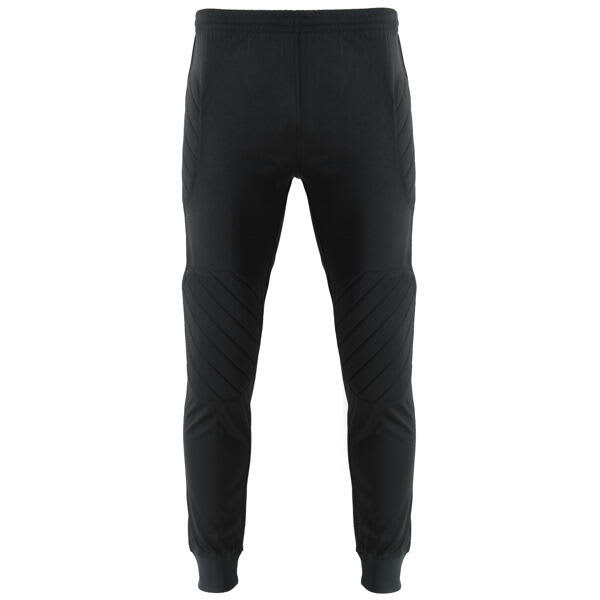 Black Bayern goalkeeper trousers with a fitted design and textured panel detailing. Features a logo on the side. Bayern Goalkeeper Trousers - Image 1