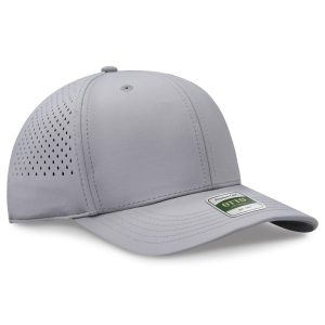 Club Collection 6 Panel Pro Style Perforated Cap