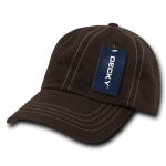 6 Panel Low Profile Relaxed Contra-Stitch Dad Hat