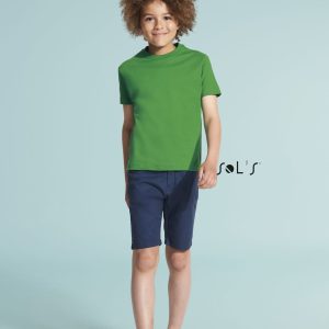 T-shirt KIDS round neck 100% semi combed ringspun cotton IMPERIAL