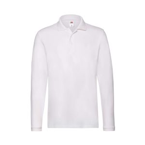 Premium Long Sleeve Adult Polo Shirt