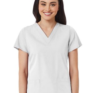 Red Panda Womens V-Neck Top