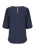 Poppy Puff Sleeve Top