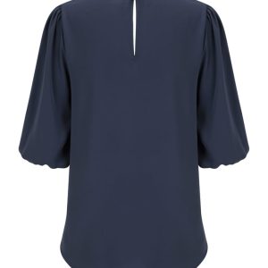 Poppy Puff Sleeve Top