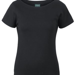 C of C Ladies S/S Boat Neck Tee