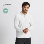 Charlot Adult White Polo Shirt