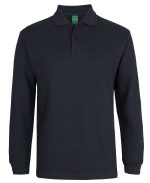 C of C L/S 320 G Popcorn Cotton Polo