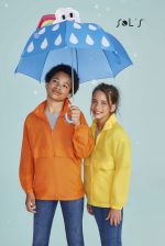 Rain coat KIDS 100% nylon , hood water reppellent material SURF