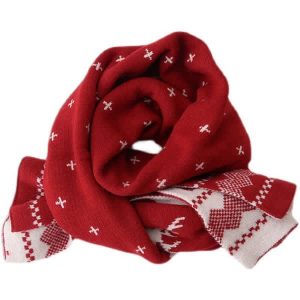 Personalized Double-Sided Christmas Scarf