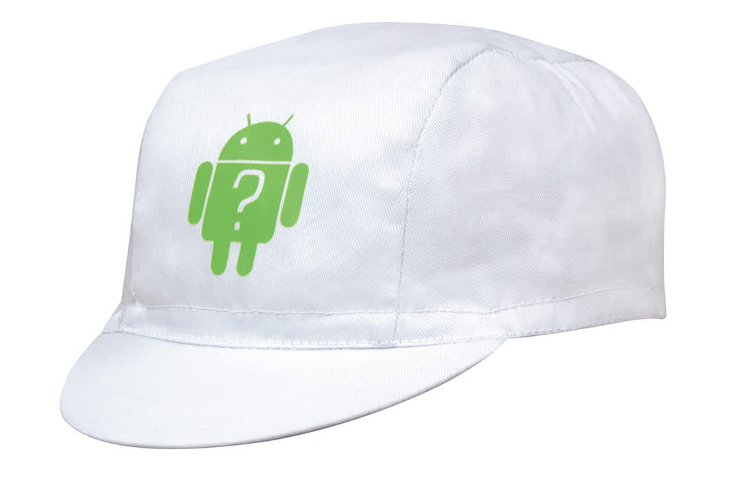 A white cycling cap with a green logo on the front. The cap features a classic cycling design. Cotton Cycling Cap - Image 1