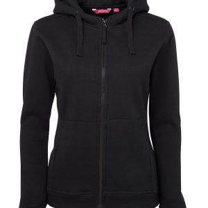 JB's Ladies Full Zip Fleecy Hoodie