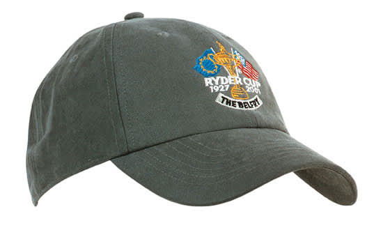 A dark green cap featuring an embroidered design and a logo on the front. Water Resistant Polynosic - Image 1