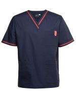JB's Contrast Unisex Scrubs Top