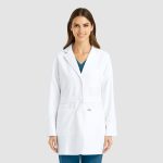Momentum Womens Mid Length Lab Coat (32")