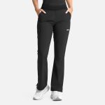 Momentum Womens Full Elastic Band Flare Leg Pant