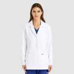 Momentum Womens Snap Consultation Lab Coat (28.5")