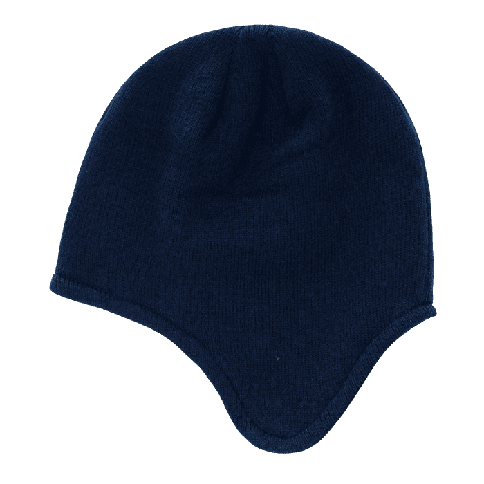 A navy blue helmet beanie with a snug, fitted design and a rounded top. Helmet Beanies - Image 1