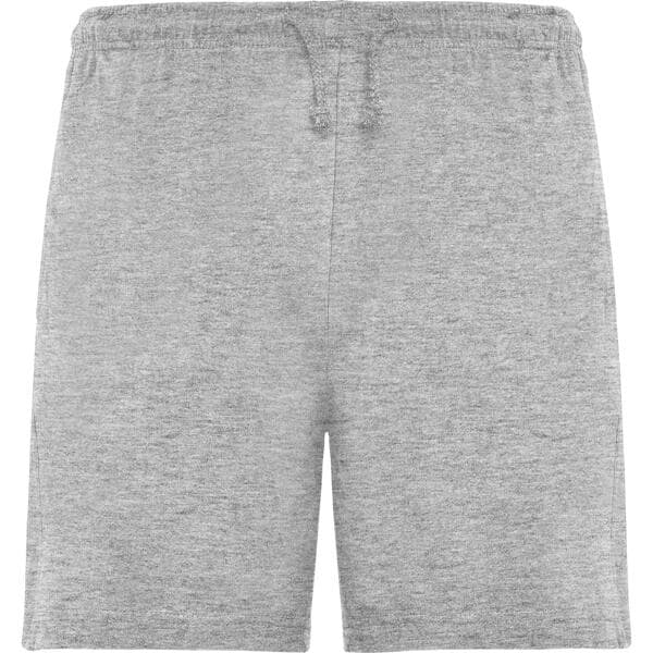 Grey sports shorts with an elastic waistband and drawstring. Features a logo on the front. Sport Shorts (Youth) - Image 1