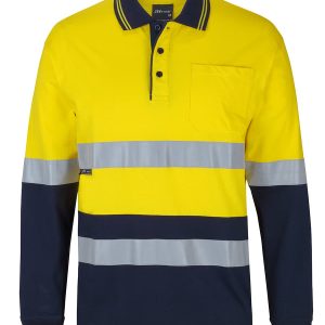 JB's Hv (D+N) L/S Cotton Polo