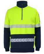 JB's Hv 330 G 1/2 Zip Segmented Tape Fleece