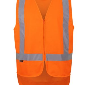 JB's Nsw/Qld Rail (D+N) Zip Xback Safety Vest