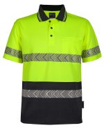 JB's Hv S/S Segmented Tape Polo