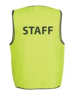 JB's Hv Safety Vest Print Staff