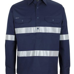 JB's Close Front L/S 150 G W/Shirt Reflective Tape