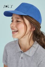 Cap KIDS 5 panel light brushed cotton SUNNY