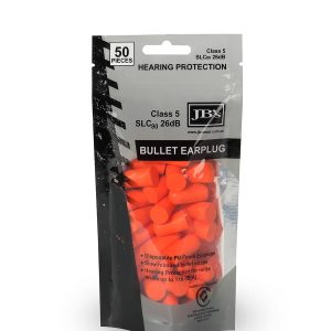 JB's Bullet Shaped Earplug (50 Pieces)