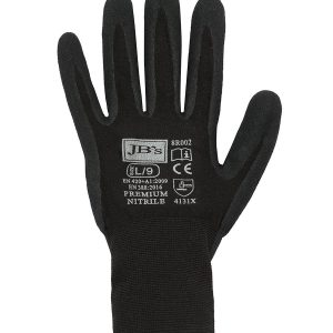JB's Premium Black Nitrile Brthable Glove (12 Pk)