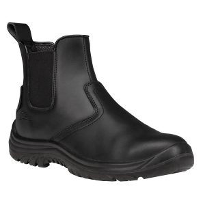 JB's Outback Elastic Sided Safety Boot Black