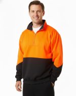 Hi-Vis L/S windcheater collar