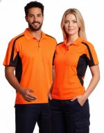 mens truedry S/S safety polo