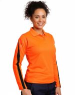 Ladies' Truedry L/S Hi-Vis Polo