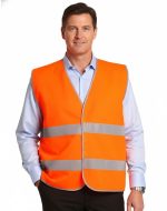 Hi-Vis Safety Vest With Reflective Tapes