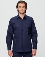 [WT04(WDS/L)] drill shirt pocket pen holder L/S