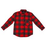Long Sleeve Yarn-Dyed Flannel Shirt
