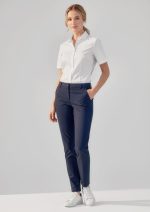 Womens Comfort Waist Slim Leg Pant